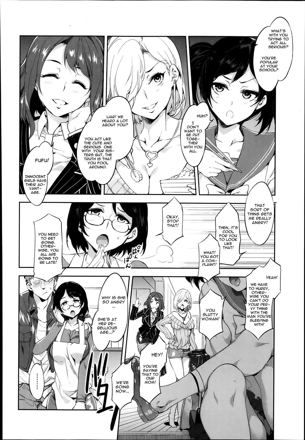 Hentai Manga Comic-Mama Ha Uwaki Yariman-Read-4